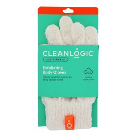 Cleanlogic - Bath Gloves Exfoliating - 2 Ct