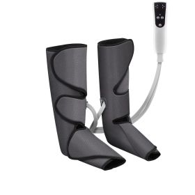 Leg Massager with Air Compression, Foot and Calf Massager with 3 Modes & 3 Intensities, LCD Controller, Compression Massage Boot for Circulation
